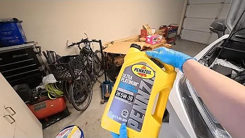 5w30 Instead of 0w16 oil change #2 in the Rav4 Hybrid.