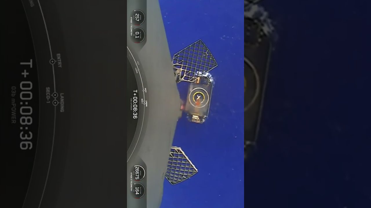 The 188 Successful Landing For SpaceX Booster First Stage Spacex Elonmusk Falcon9