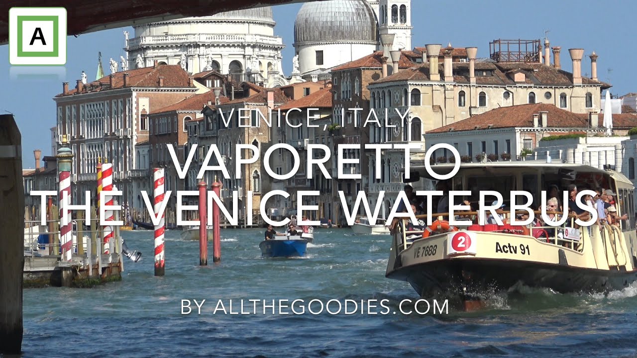 Public Transportation in Venice: The Vaporetto