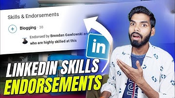 LinkedIn Skill Endorsements: How to Endorse Someone on LinkedIn? #e07