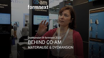 Behind the Materialise CO-AM Platform - Materialise & DyeMansion | DyeMansion @ Formnext 2022