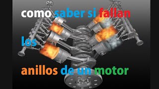 como saber si fallan los anillos de un motor