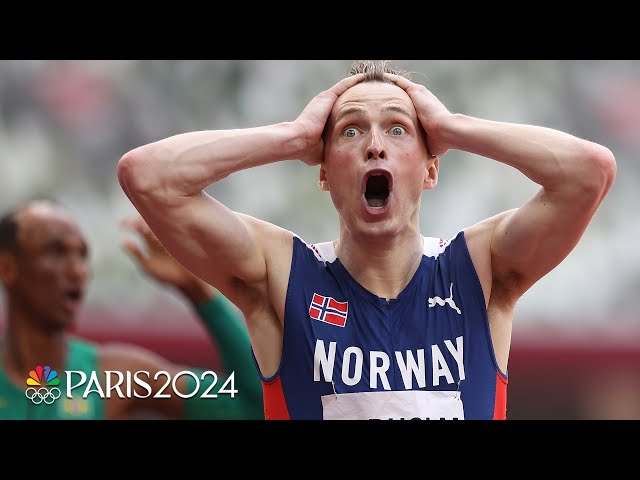 How Karsten Warholm obliterated the 400m hurdles World Record in epic Tokyo duel with Rai Benjamin