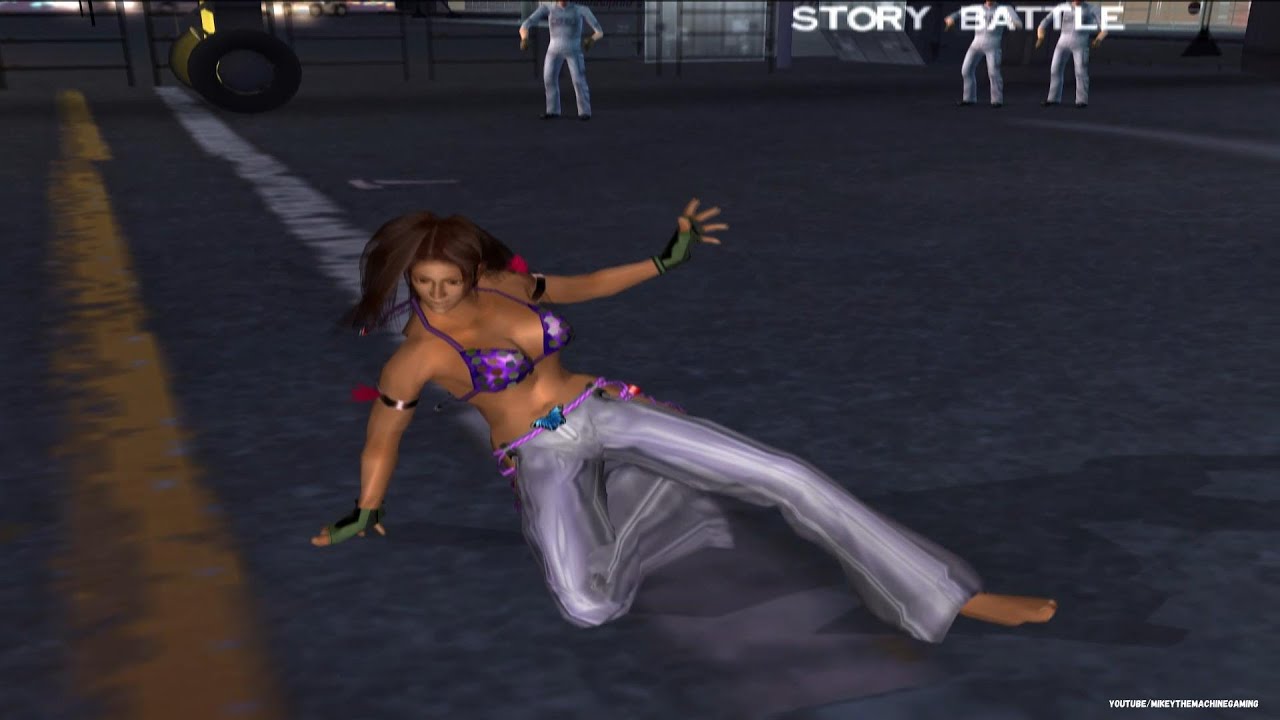 Tekken 4 - Кристи - Сюжетный режим (PlayStation 2)