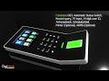 ZKTeco F22 | Ultra-Thin Fingerprint Time Attendance and Access Control Terminal | Digi-Mark Solution