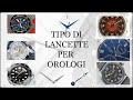 ⌚ TIPO di LANCETTE per Orologi ⌚ Quante ne conosci?