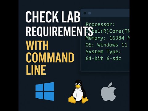 Check System Info in Windows Using Command Line | Full System Requirements Guide