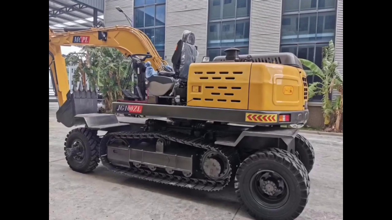 Wheel-crawler excavator JG100SL monster excavator amphibious excavator