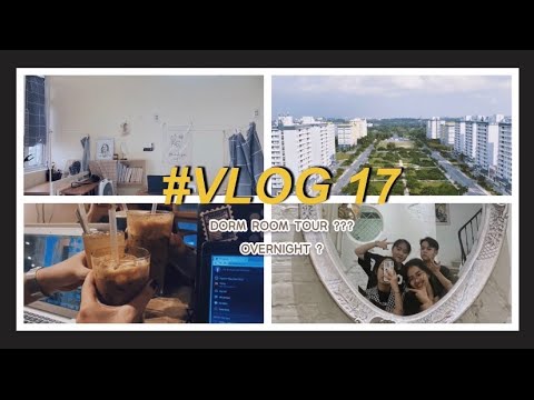 phong dorm Update New 🏢 Dorm room tour // KTX KHU B ĐHQG TPHCM | Working overnight || de Bao Chau