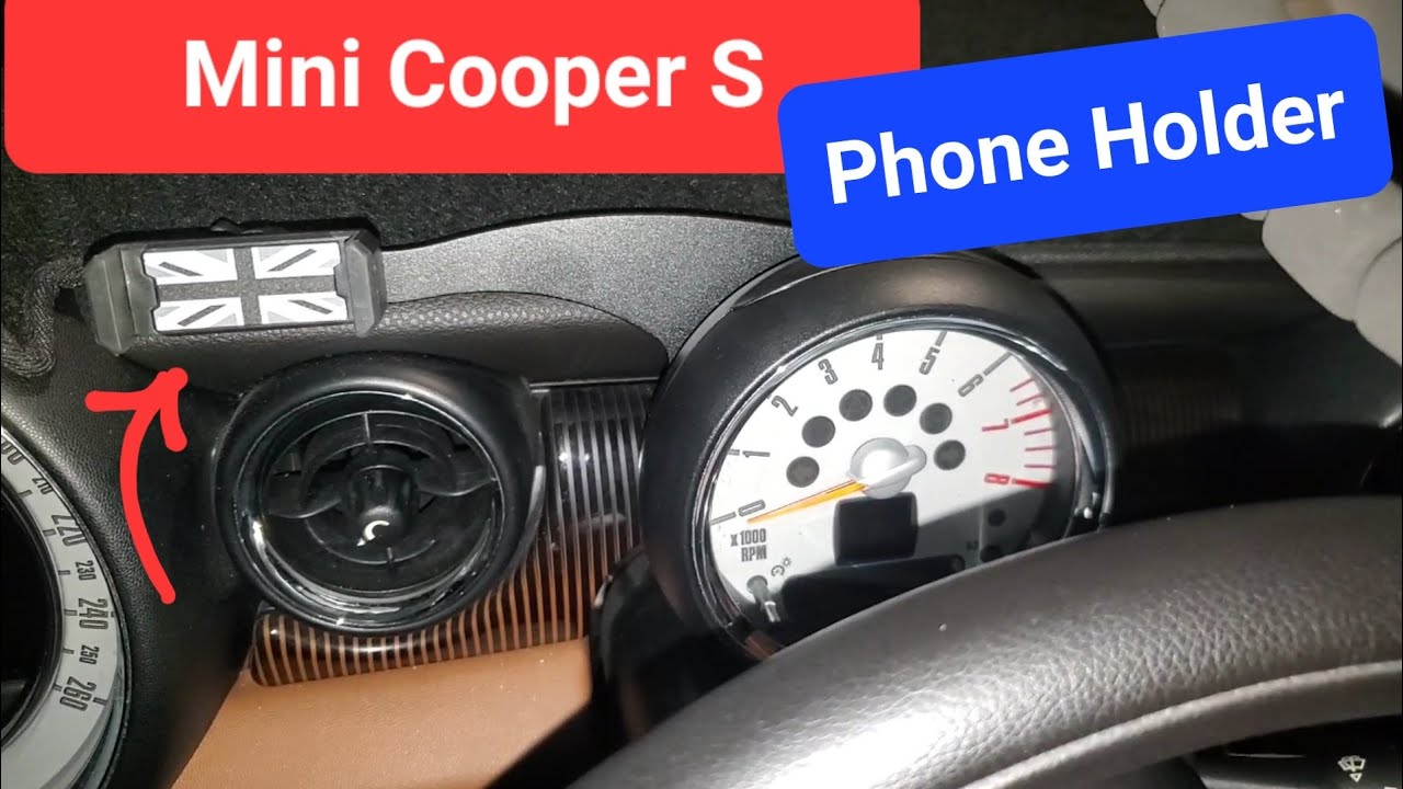 Installing A Mini Cooper Phone Holder