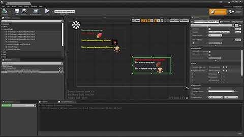 [UE4][HorizonUI] HorizonDialogueMsgTextBlock Tutorial07: Nested Tag