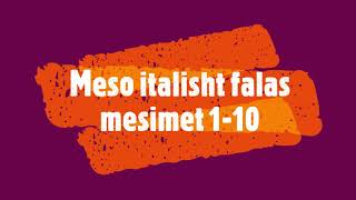 Meso italisht FALAS,mesimet 1-10,pa ndalim,dori zisi screenshot 1