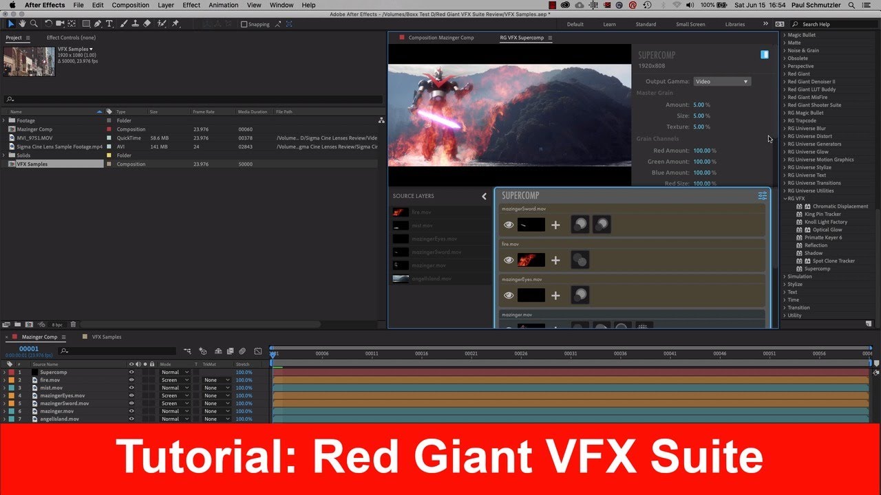 Red VFX - YouTube