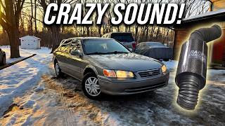 We Installed A Carbon Fiber Intake On Our Toyota Camry!