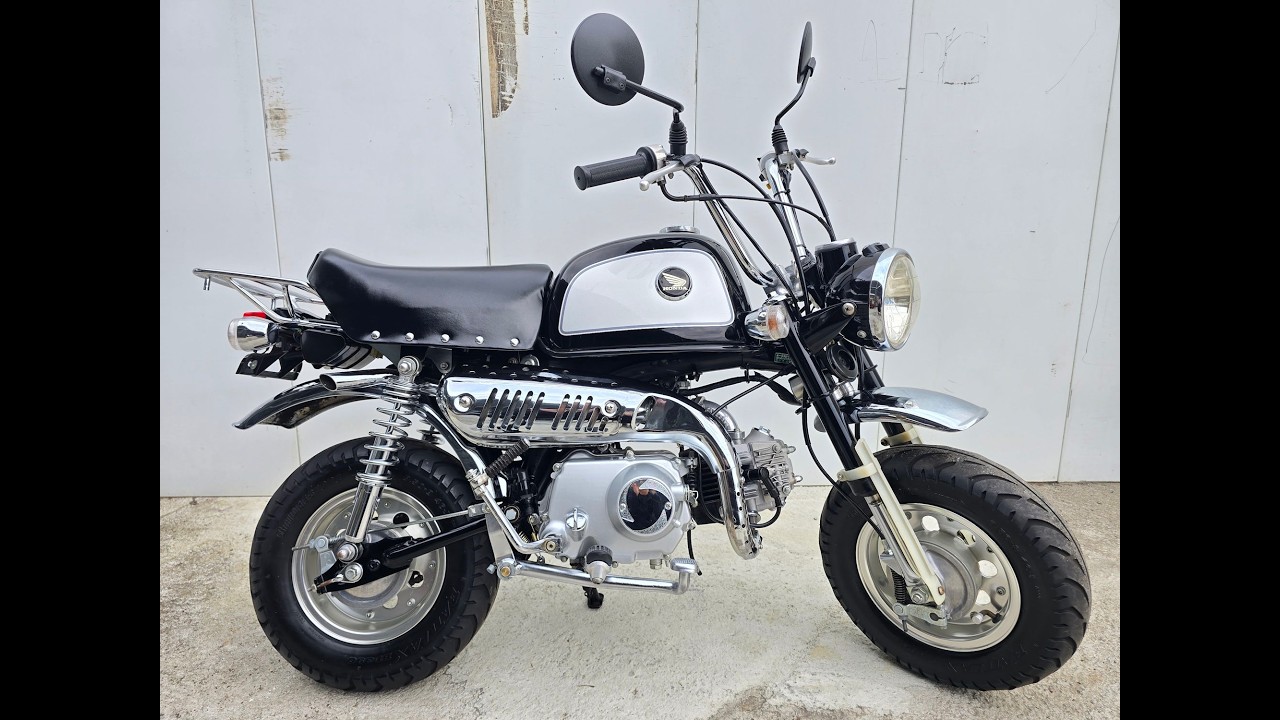 ホンダ ゴリラ Z50J 中華107ccエンジン エンジン始動 空ぶかし 排気音