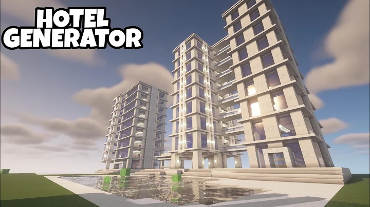 Experience the Ultimate Generator Hotel in Minecraft!
