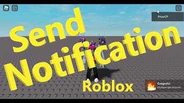 Send Notification Messages | Roblox Studio Tutorial