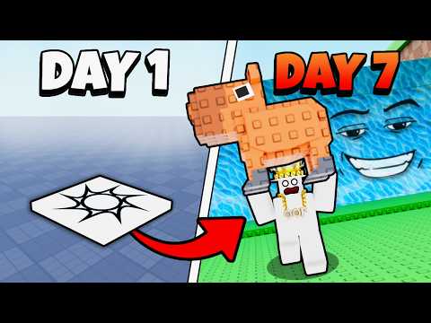 Can I Make An Escape Tsunami Game In 7 DAYS??