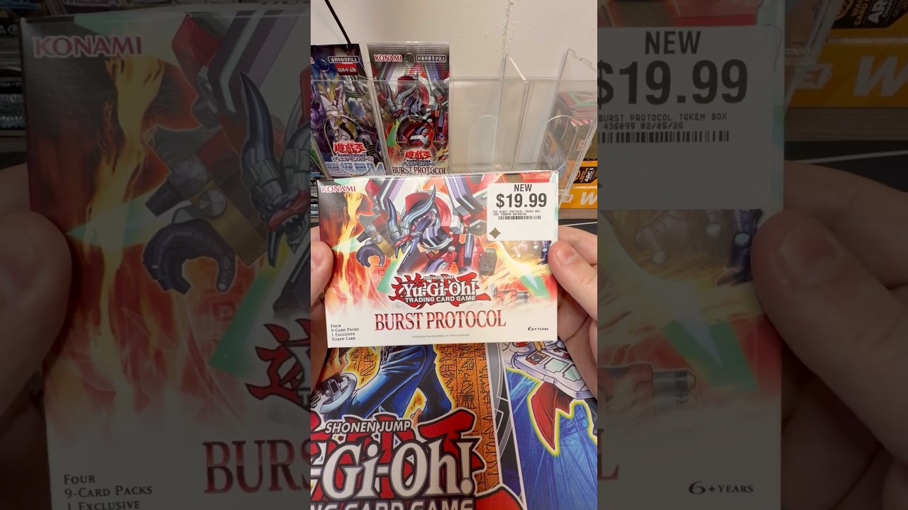 Yu-Gi-Oh! Burst Protocol Mini Box Opening! - YouTube