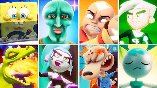 Nickelodeon All-Star Brawl 2 - All Final Smashes (Special Attacks)