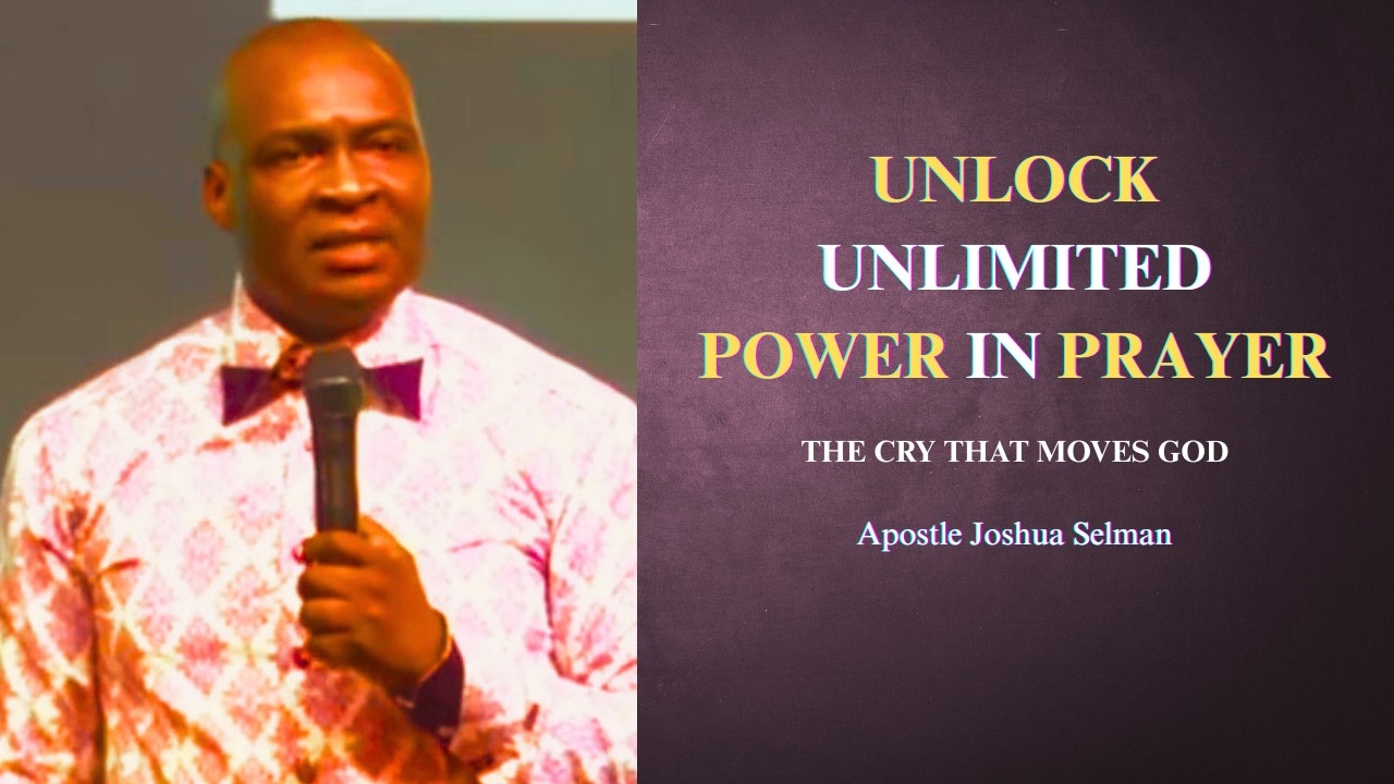 The voice of prayer || Apostle Joshua Selman - YouTube