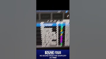 Fix No Sound From the #RaneFOUR Sampler! #Shorts