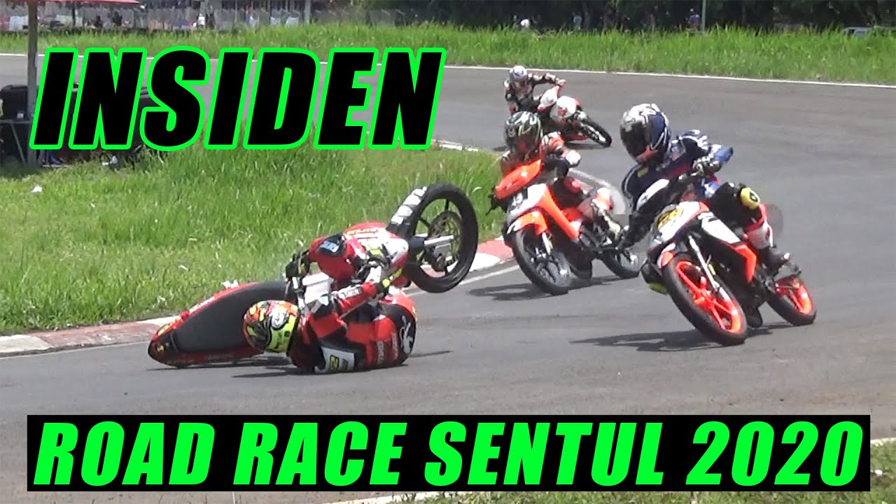 Insiden Road Race 2020 Fast Corner Sirkuit Sentul Karting