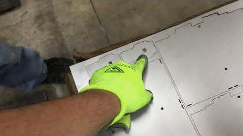 Nesting parts in Cypcut for laser cutting English