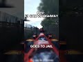 F1 CAR VS HIGHWAY (DRIVER GOES TO JAIL)