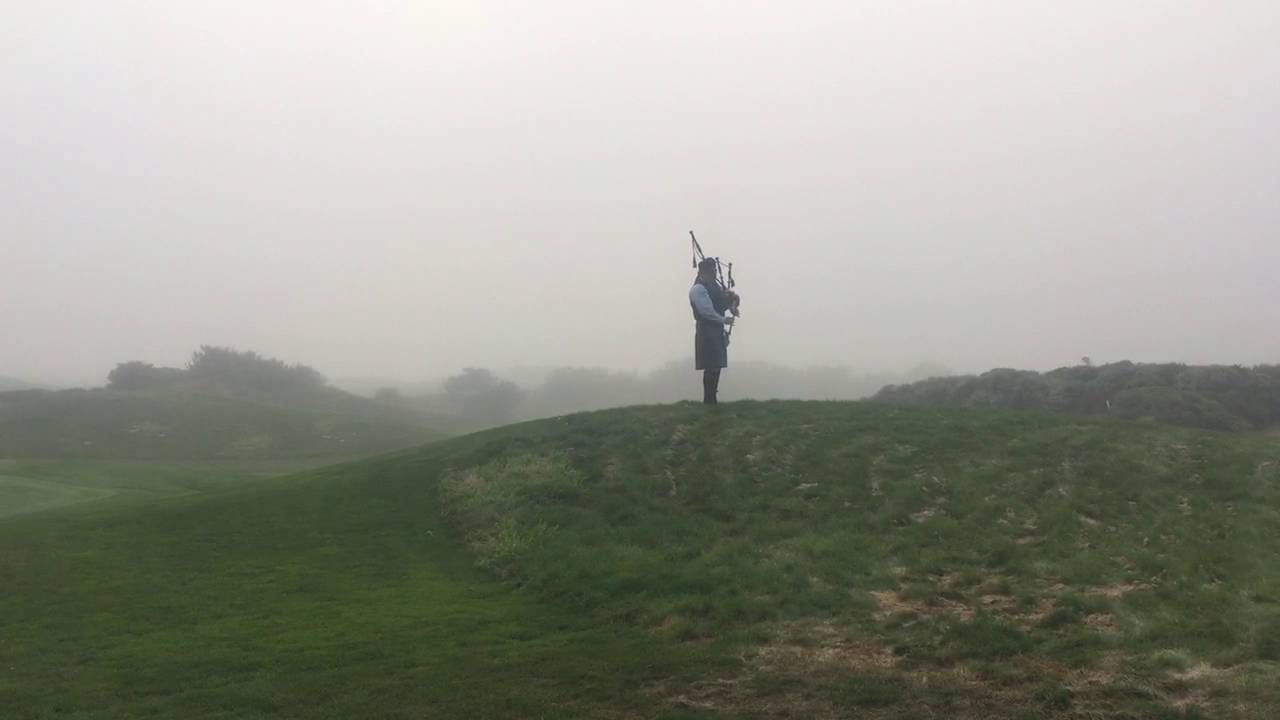 Spanish Bay Bagpipe Tribute YouTube