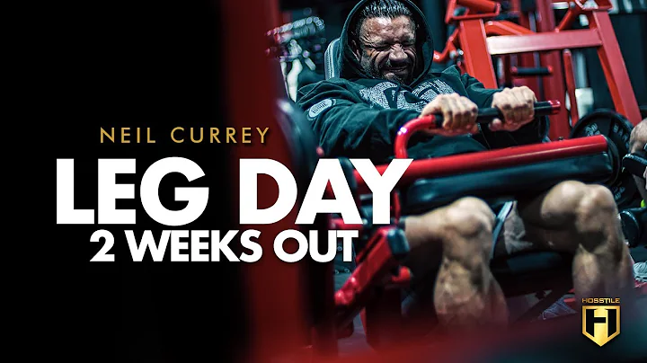 Leg Day with Neil Currey 2 Weeks Out | Olympia Ser...