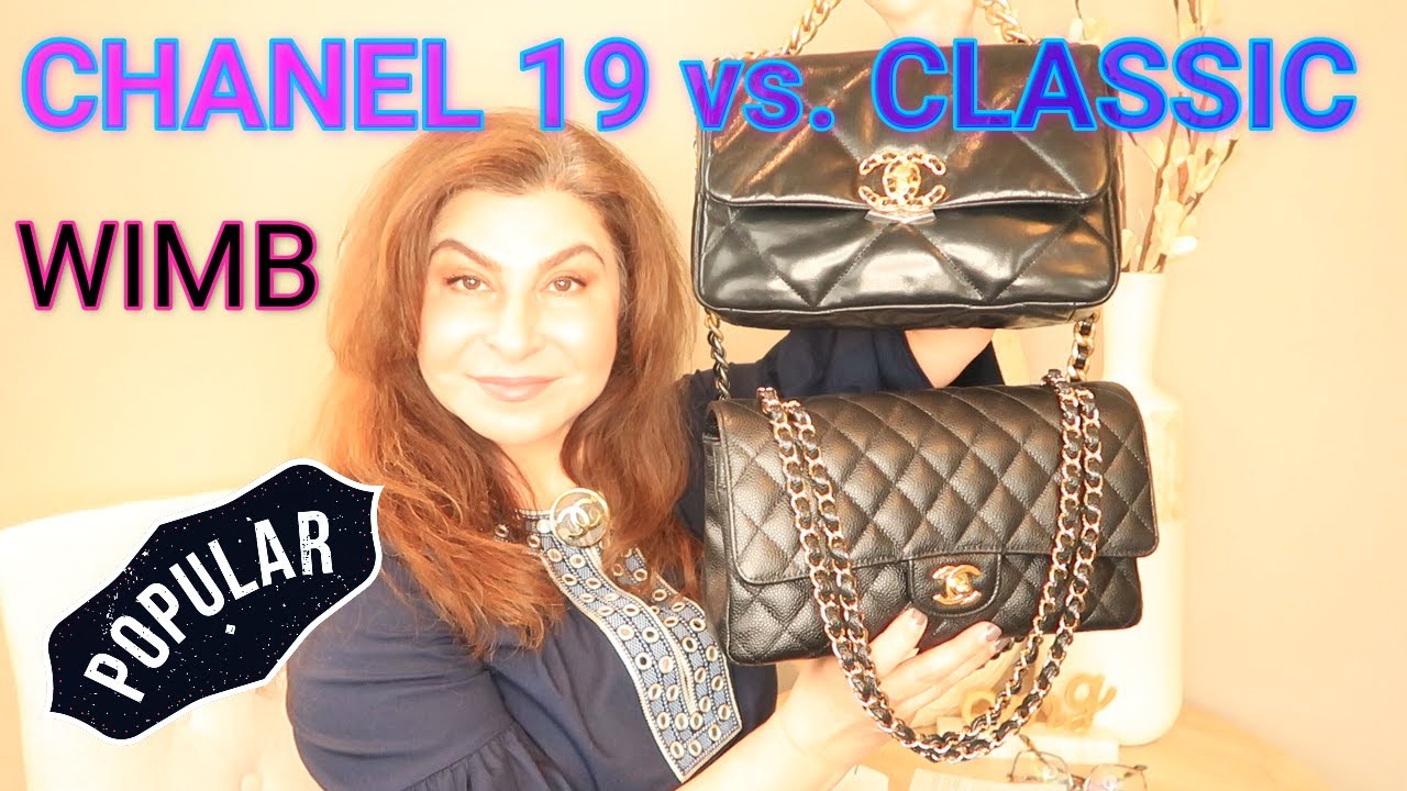 CHANEL CLASSIC FLAP VS CHANEL 19