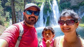 Taking our TODDLER to the WATERFALLS for the first time | Berney Falls | Telugu Vlogs From USA