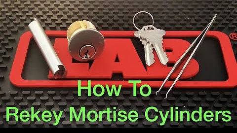 How to Rekey Mortise Cylinders