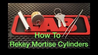 [70] How to Rekey Mortise Cylinders