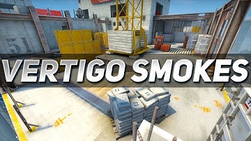 CS:GO - Essential VERTIGO Smokes  - (128 tick) *2020* UPDATED!