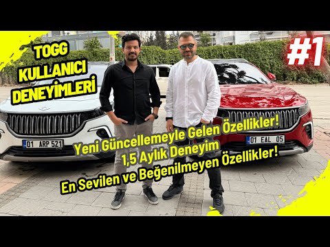 TOGG’a Yeni Güncellemeyle Gelen Özellikler! TOGG Kullanıcı Deneyimleri #1