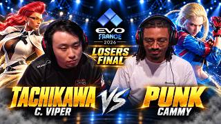 🔥 SF6 LOSERS FINAL ▰ PUNK (Cammy) vs TACHIKAWA (C. Viper) ▰ EVO France 2026