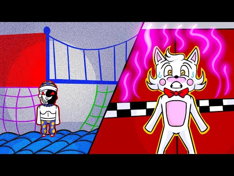 Trapped In Sunrise & Moondrop's Daycare In Mincraft FNAF