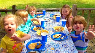 Picky Kids Try Middle Eastern Food for the First Time! 🌴 | Funny Reactions & Eid Taste Test Picnic