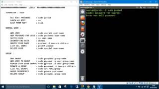 Linux Commands 7. Superuser - ROOT : sudo, su screenshot 3