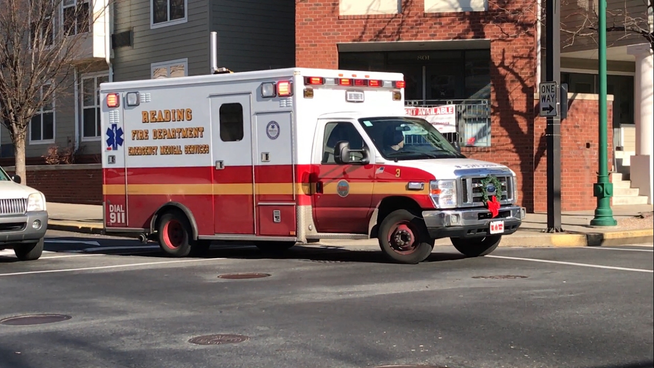 Reading Fire Department Medic 3 Responding YouTube
