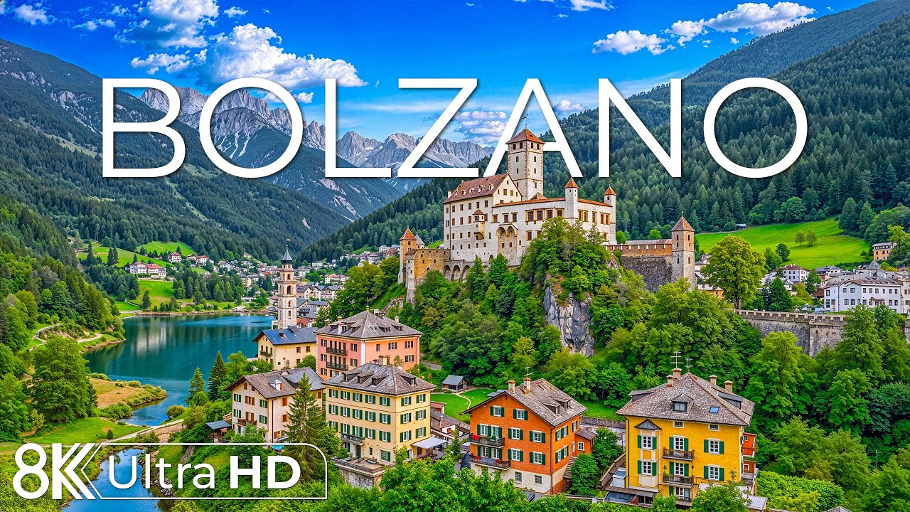 Bolzano Italy 8K | Dolomite Sanctuary, Alpine Light & Timeless Soul of South Tyrol