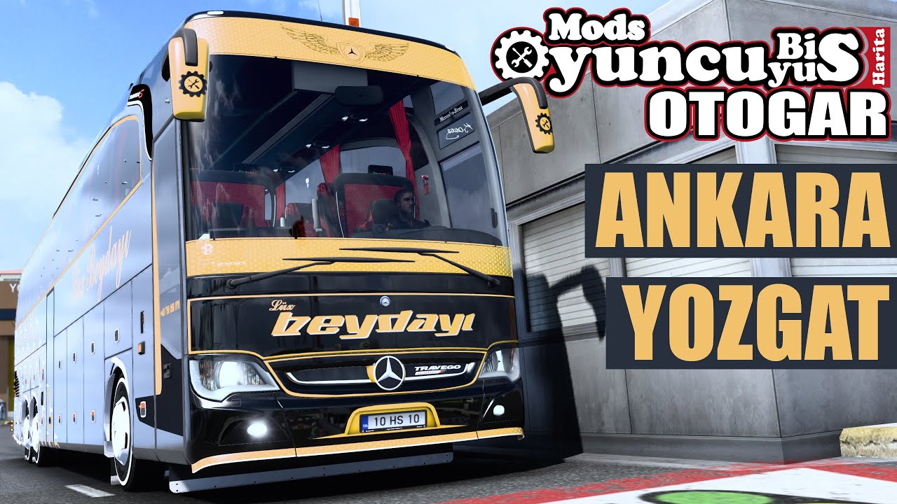 ANKARA - YOZGAT OTOGARLARI // MERCEDES-BENZ TRAVEGO 17SHD !!