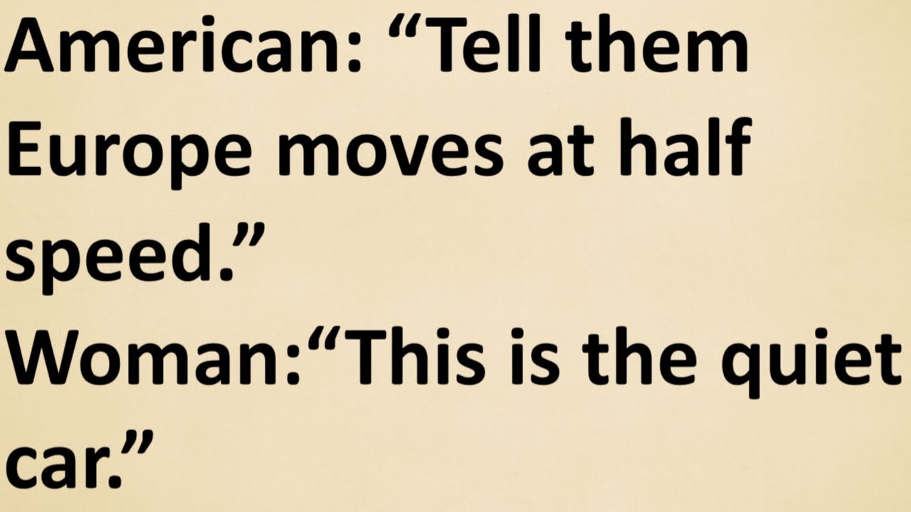 Americans Try to Dominate Europe — Europe Quietly Deletes Them