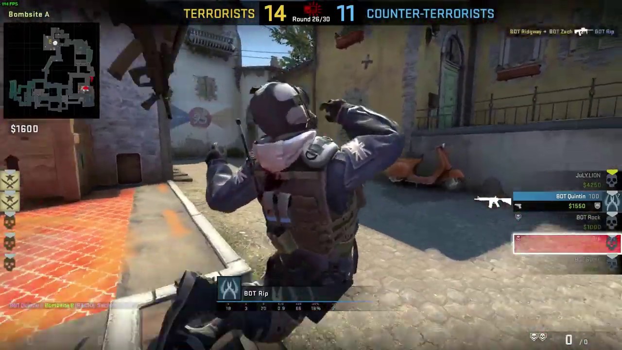 CS:GO Bots (Expert Difficulty) - YouTube
