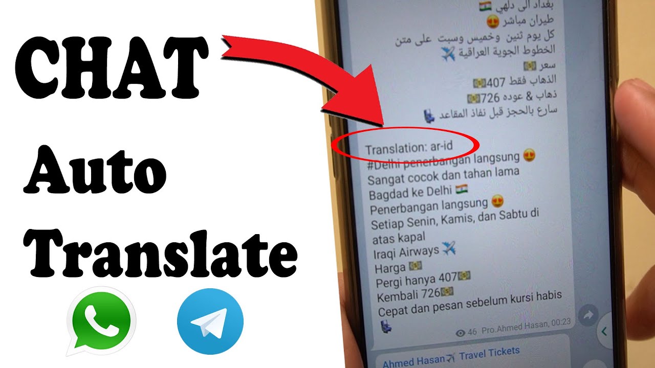 CARA SETTING TRANSLATION OTOMATIS CHAT GROUP 