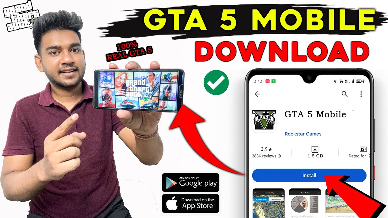 GTA 5 Mobile Download | How to Download GTA 5 For Android | Download Real GTA 5 on Android 2025
