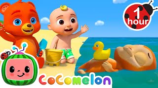 Baby Shark (Swim Version) | CoComelon Animal Time | Moonbug Kids - Farm Animals