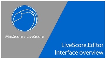 MaxScore - editor interface